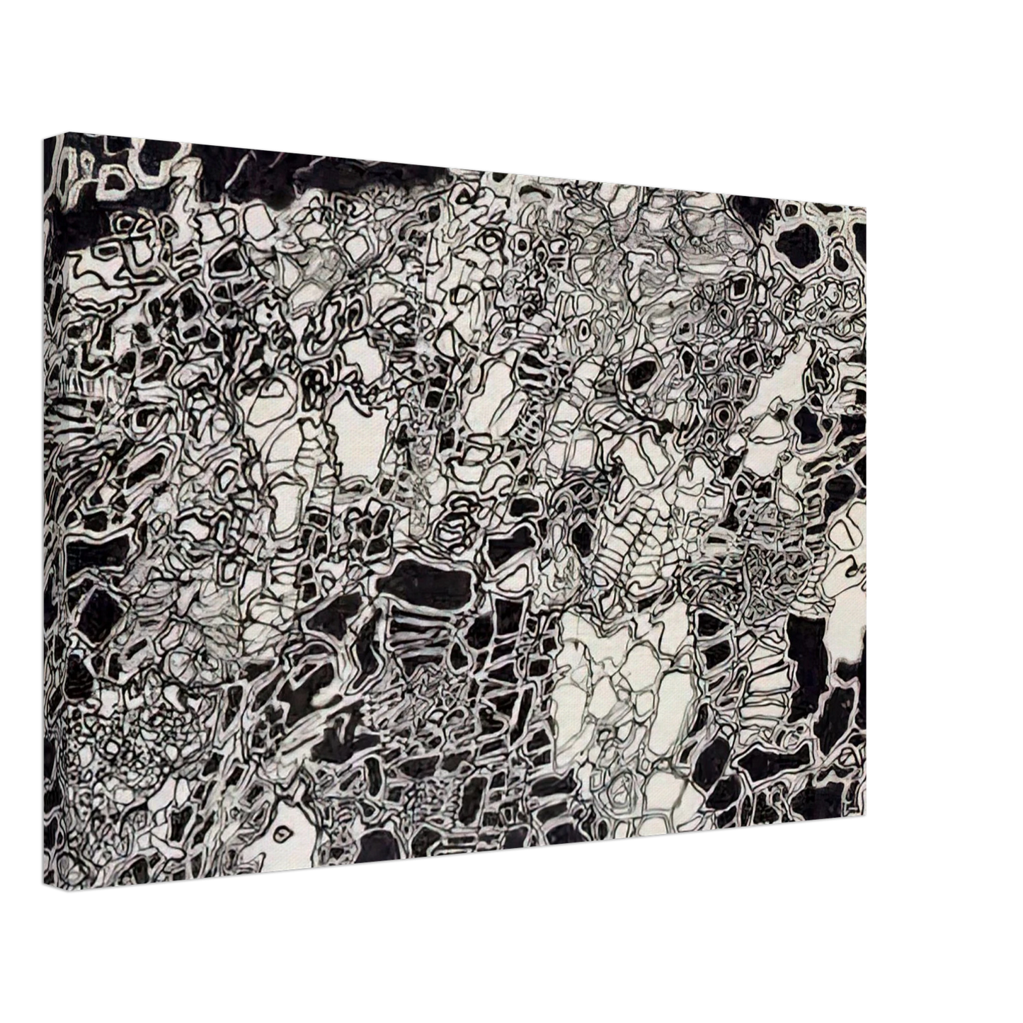 Jean Dubuffet - BRIGHT METEOR Canvas - 70x100 cm / 28x40 inches-canvas