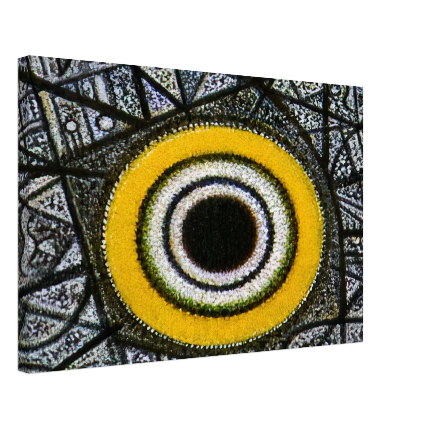 Richard Pousette-Dart - Now a Turning Orb - Abstract Expressionism Canvas - 70x100 cm / 28x40 inches-canvas