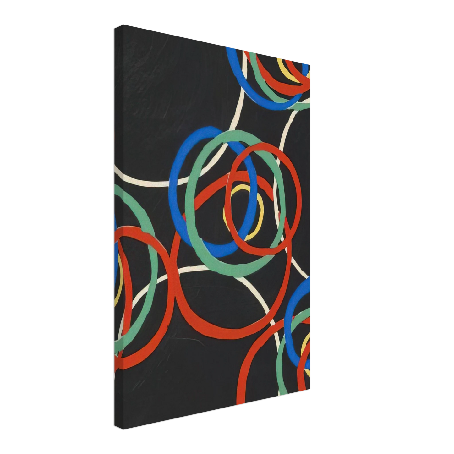 Sonia Delaunay - DESIGN Canvas - 40x60 cm / 16x24 inches-canvas