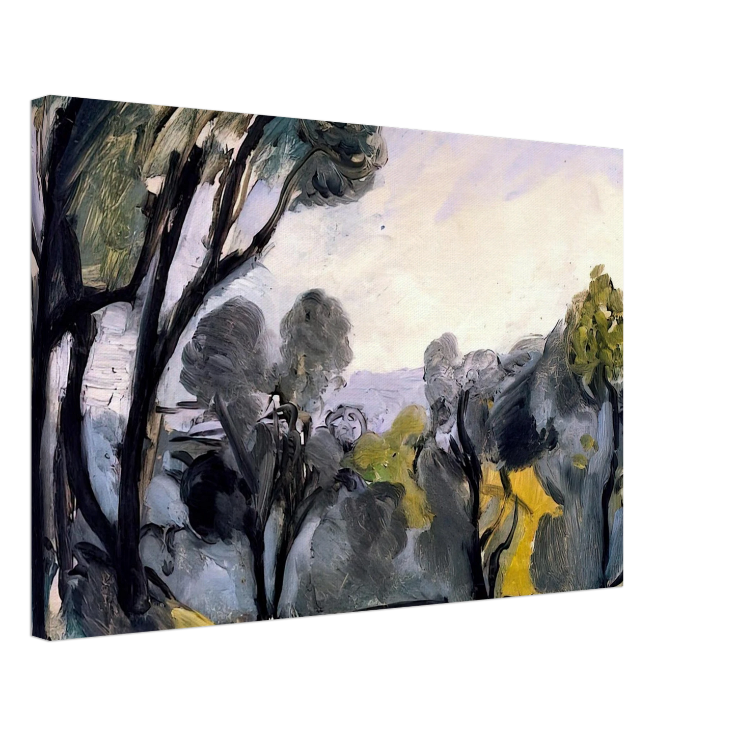 Henri Matisse - LANDSCAPE WITH OLIVE TREES 1918 Canvas - 70x100 cm / 28x40 inches-canvas