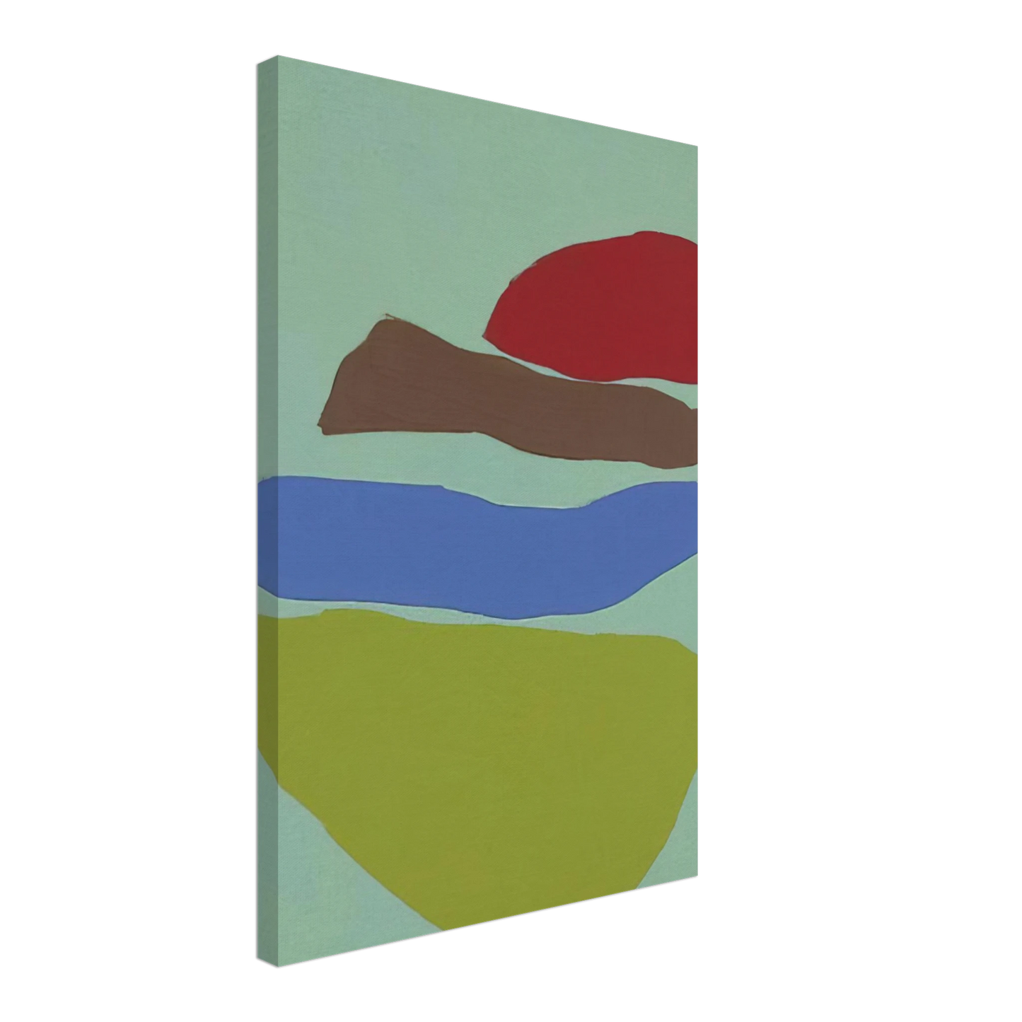 Ray Parker - Untitled - 1967 Canvas - 40x60 cm / 16x24 inches-canvas