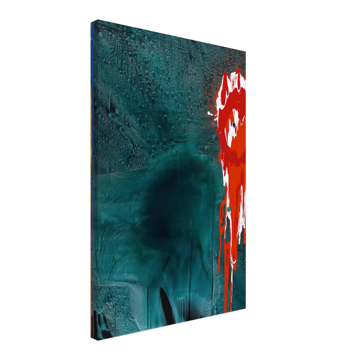 John Hoyland - Letter to Chaim - 10.7.06 - 2006 Canvas - 70x100 cm / 28x40 inches-canvas