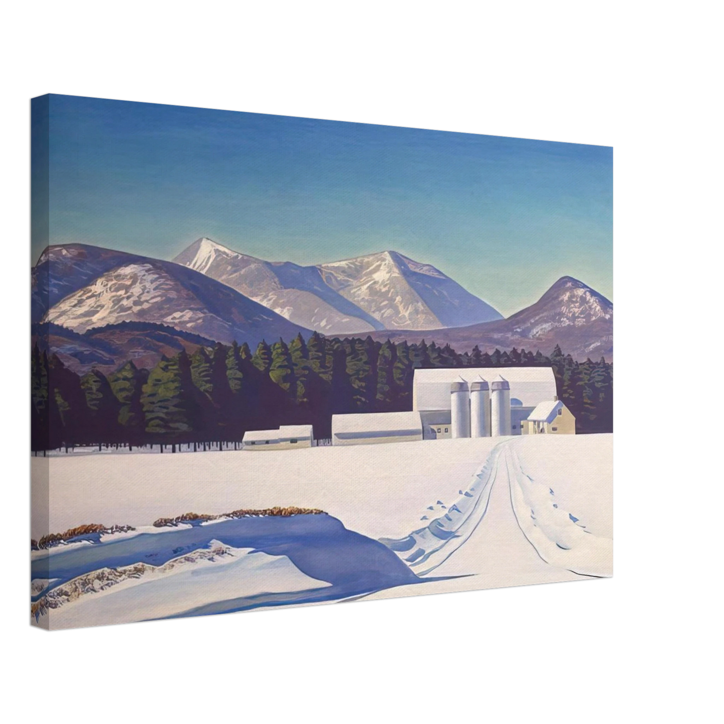 Rockwell Kent - Road to Asgaard Adirondack Canvas - 40x60 cm / 16x24 inches-canvas