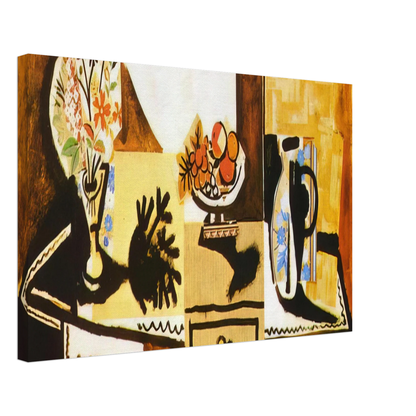 Pablo Picasso - Still life on the dresser Canvas - 70x100 cm / 28x40 inches-canvas