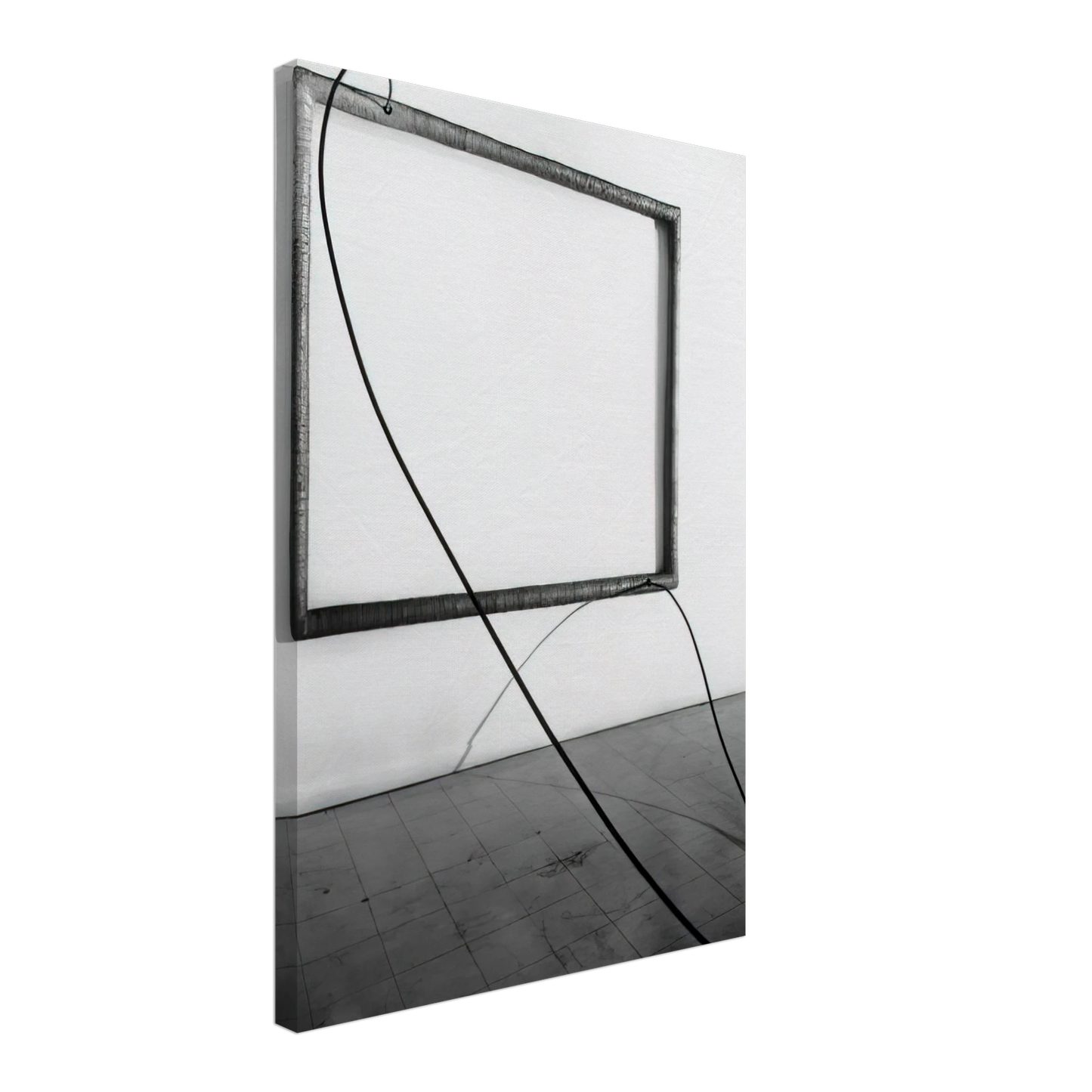 Eva Hesse - HANG UP 1966 1 Canvas - 40x60 cm / 16x24 inches-canvas