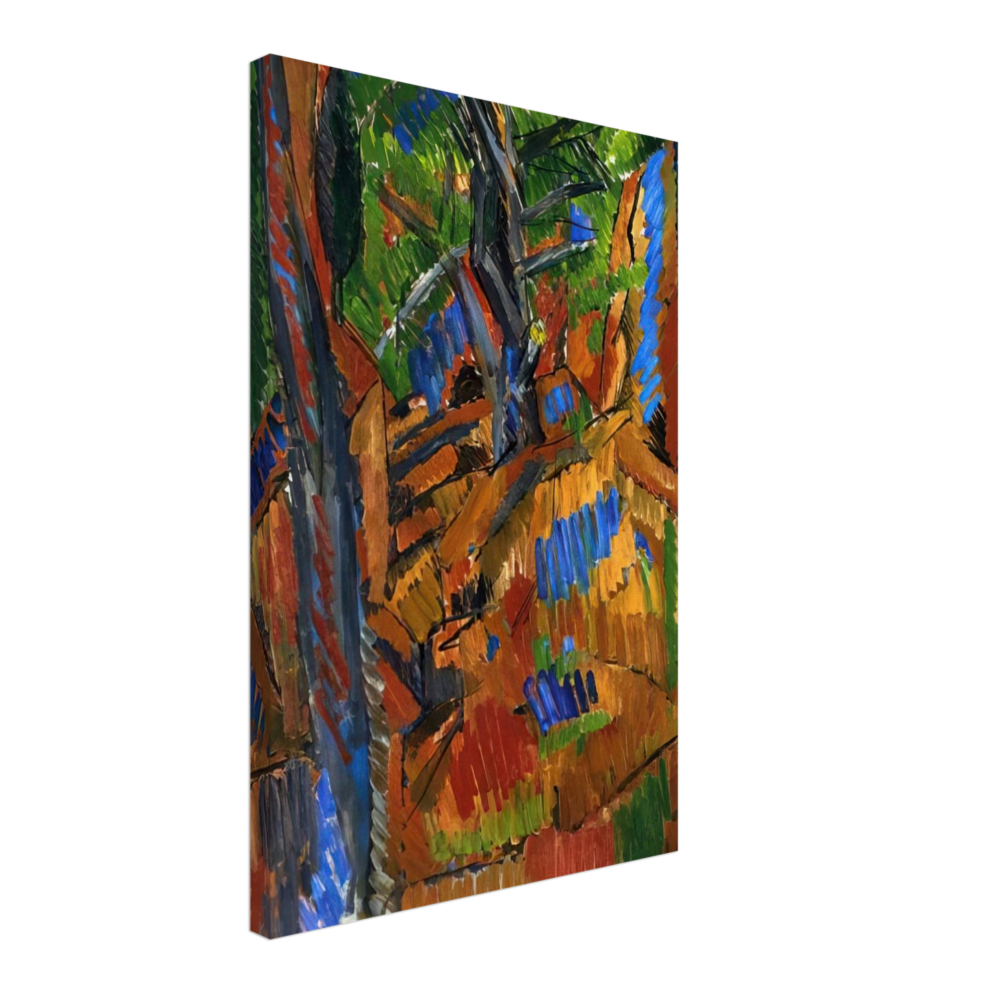 Raoul Dufy - TREES 1913 Canvas - 70x100 cm / 28x40 inches-canvas