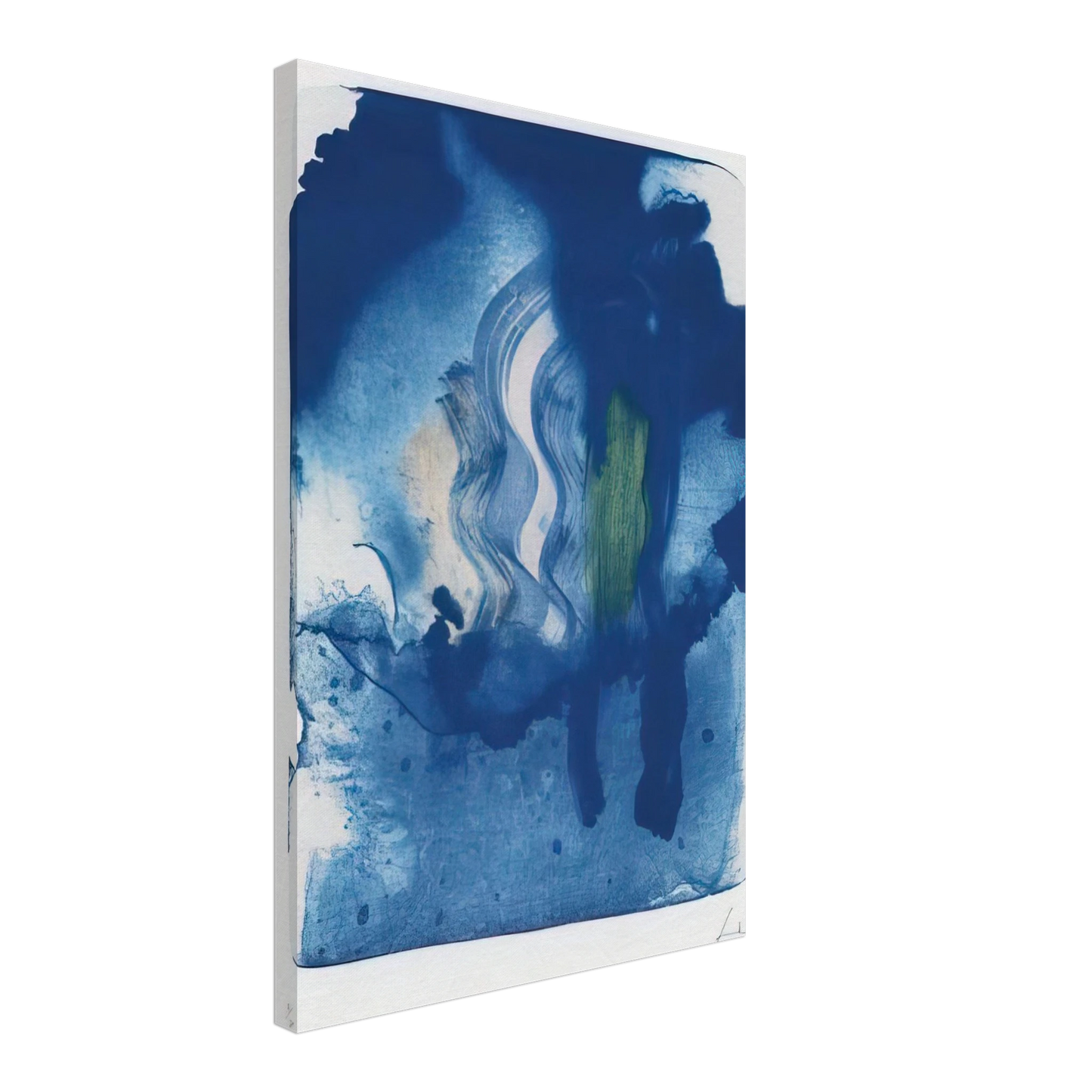 Helen Frankenthaler - Reflections V - 1995 Canvas - 70x100 cm / 28x40 inches-canvas