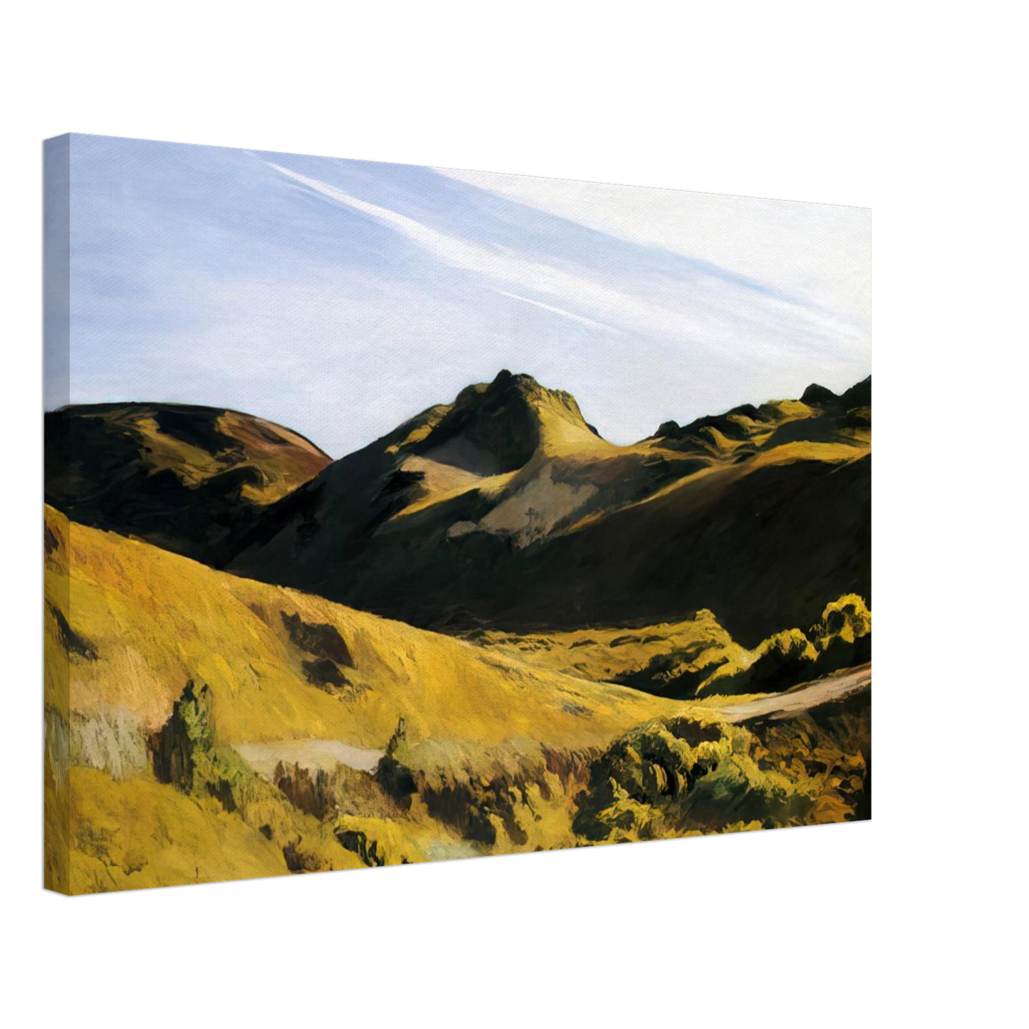 Edward Hopper - The Camel s Hump Canvas - 40x60 cm / 16x24 inches-canvas