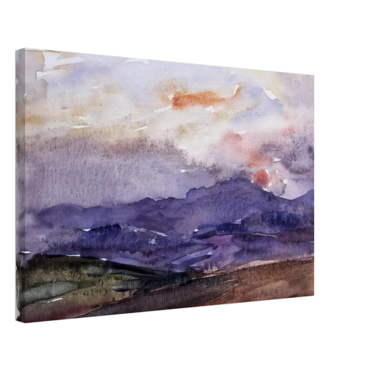 Hans Hartung - Untitled - 1921 Canvas - 70x100 cm / 28x40 inches-canvas