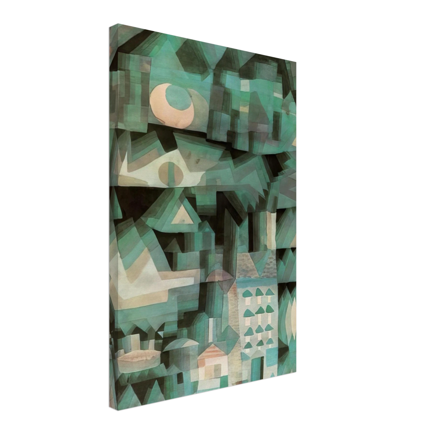 Paul Klee - DREAM CITY 1921 Canvas - 40x60 cm / 16x24 inches-canvas