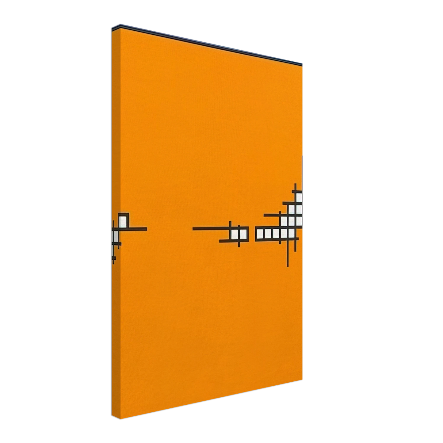 Nicholas Krushenick - Wire Mill - 1973 Canvas - 40x60 cm / 16x24 inches-canvas