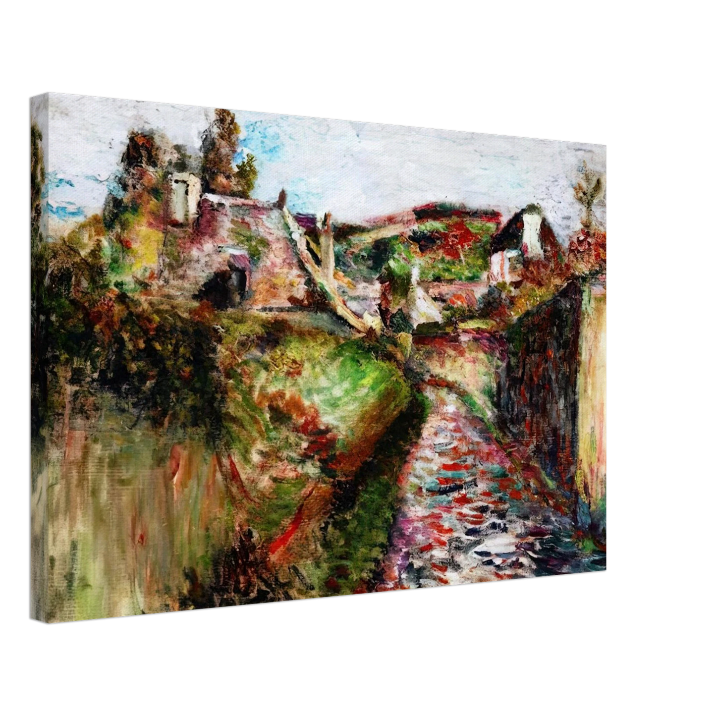 Henri Matisse - VIEW OF BELLE ILE 1897 Canvas - 40x60 cm / 16x24 inches-canvas