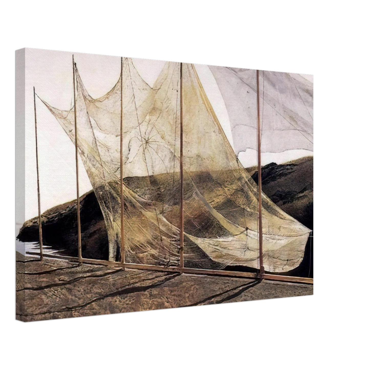 Andrew Wyeth - PENTECOST 1989 Canvas - 70x100 cm / 28x40 inches-canvas