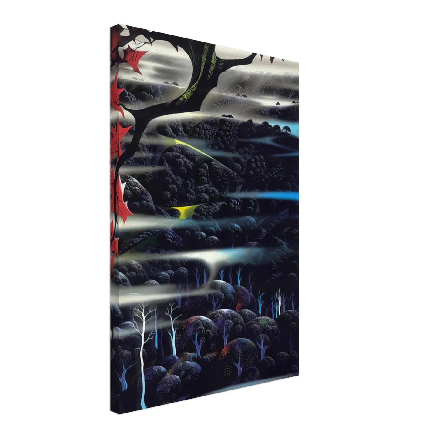 Eyvind Earle - Into the Forest Canvas - 70x100 cm / 28x40 inches-canvas