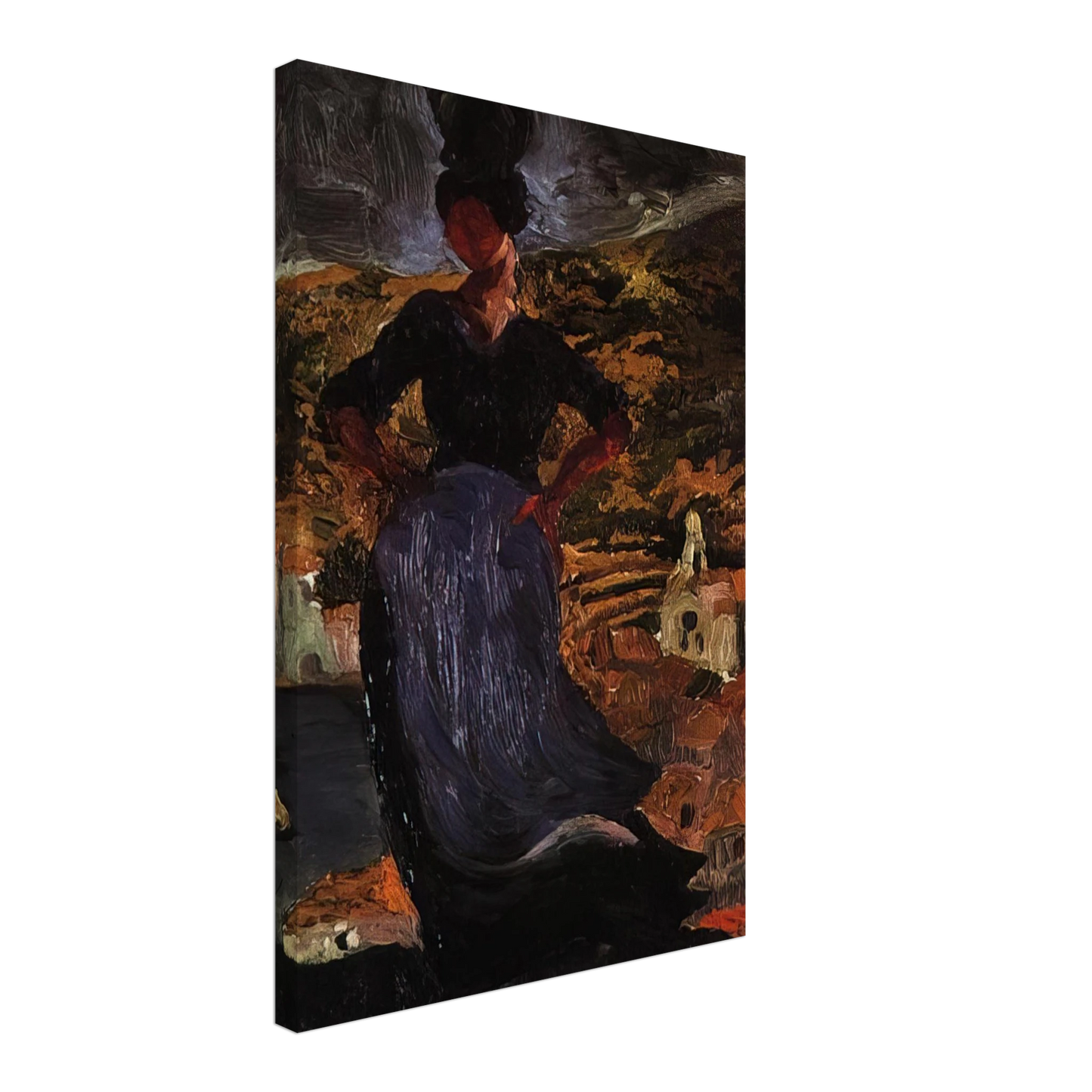 Salvador Dali - PORTRAIT OF HORTENSIA Canvas - 70x100 cm / 28x40 inches-canvas