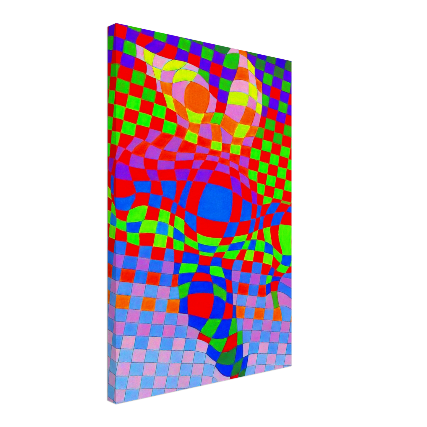 Victor Vasarely - Harlequin Canvas - 70x100 cm / 28x40 inches-canvas