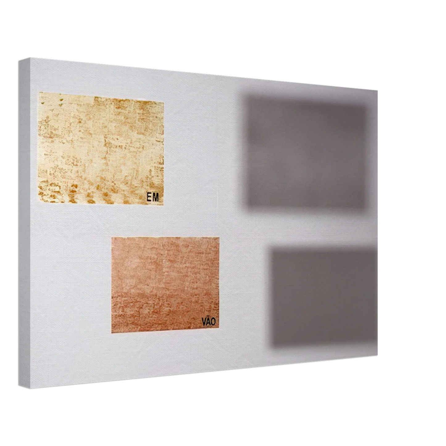 Lygia Pape - Poems of Light. In vain - 1957 Canvas - 40x60 cm / 16x24 inches-canvas