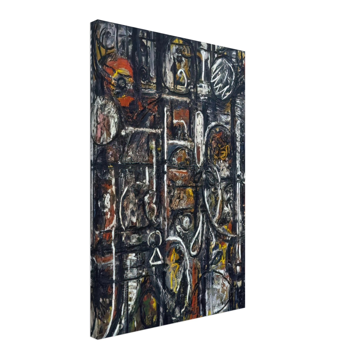 Richard Pousette-Dart - Palimpsest Canvas - 40x60 cm / 16x24 inches-canvas
