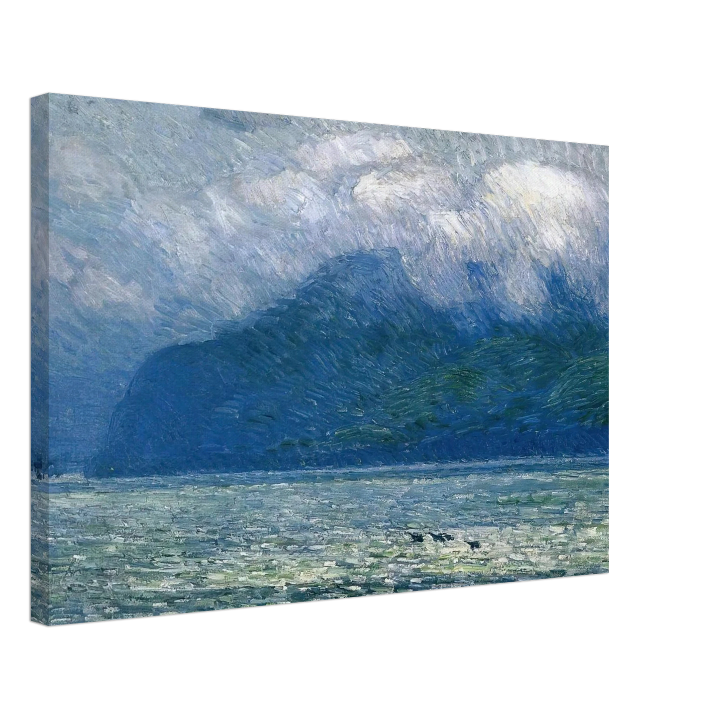 Childe Hassam - The Silver Veil and the Golden Gate Canvas - 40x60 cm / 16x24 inches-canvas