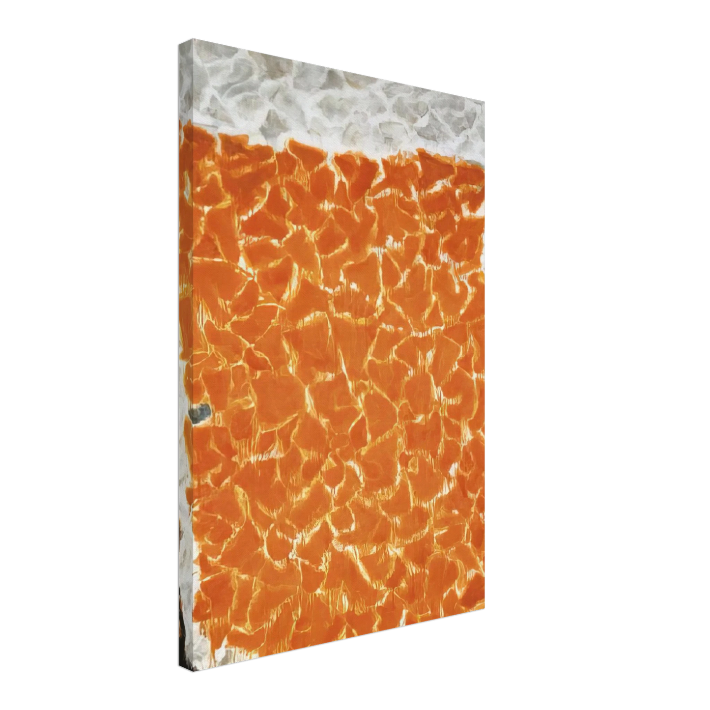 Sam Francis - Big Orange Canvas - 70x100 cm / 28x40 inches-canvas