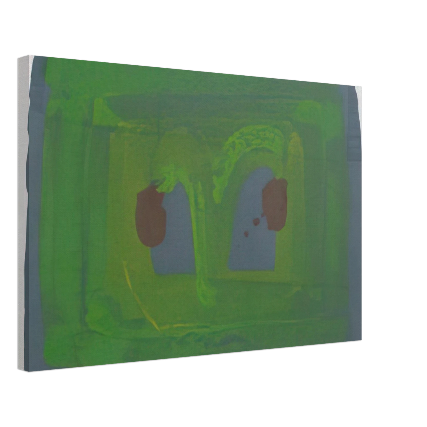 Howard Hodgkin - Lotus - 1980 Canvas - 70x100 cm / 28x40 inches-canvas