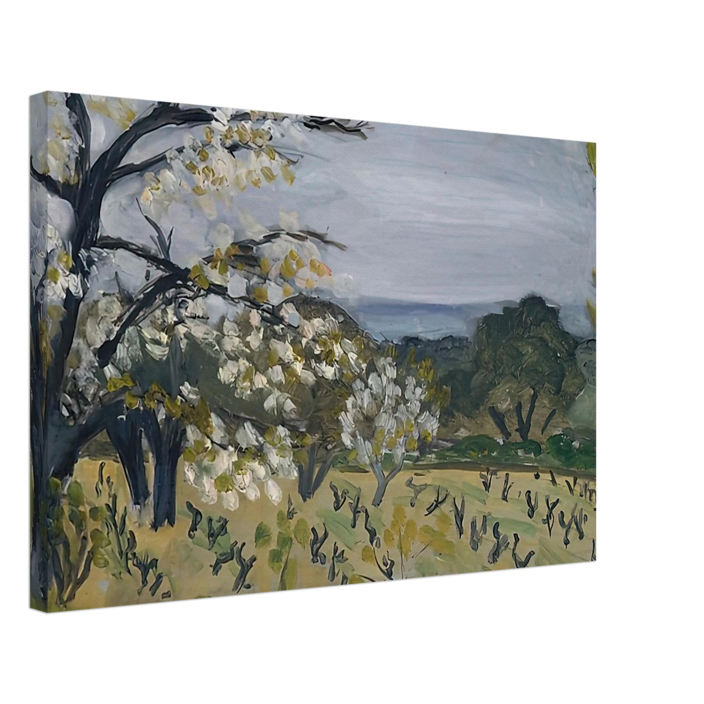 Henri Matisse - LANDSCAPE NICE 1919 Canvas - 40x60 cm / 16x24 inches-canvas