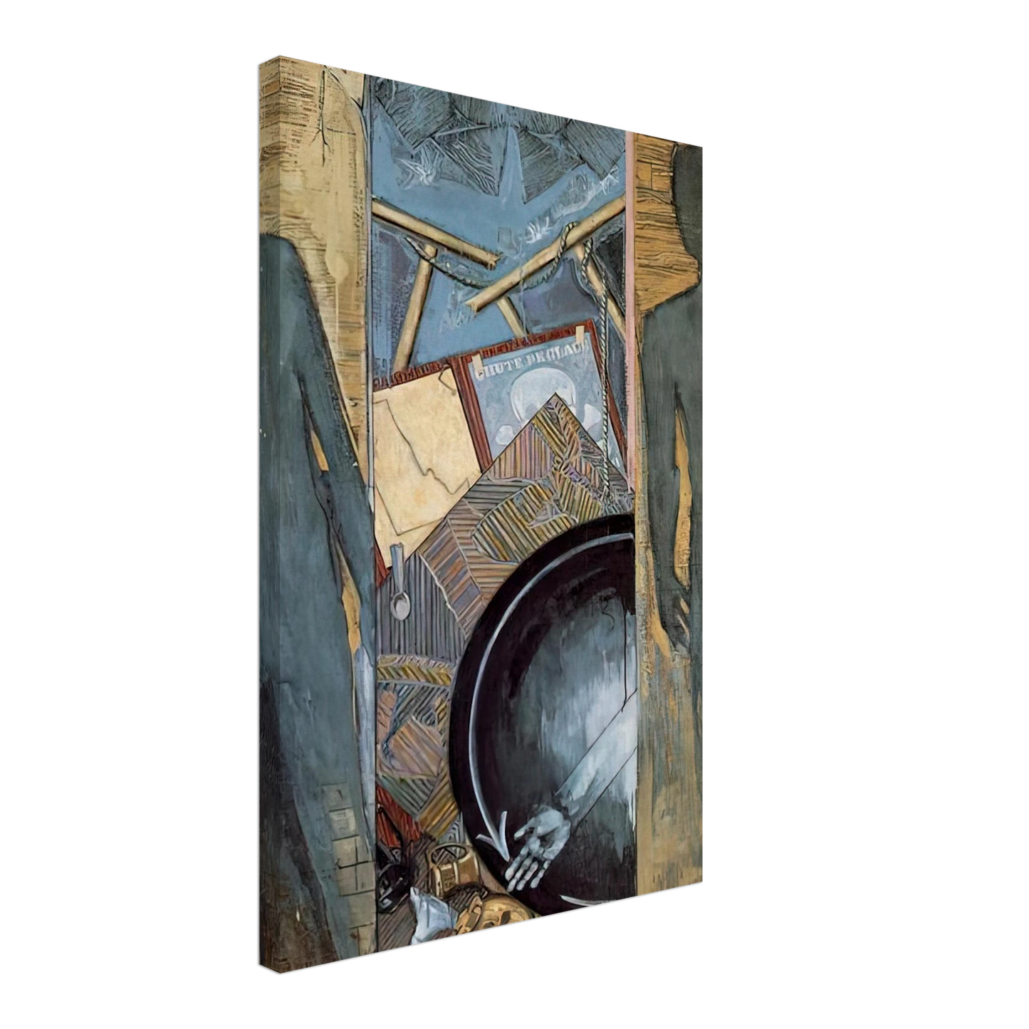 Jasper Johns - FALL Canvas - 40x60 cm / 16x24 inches-canvas