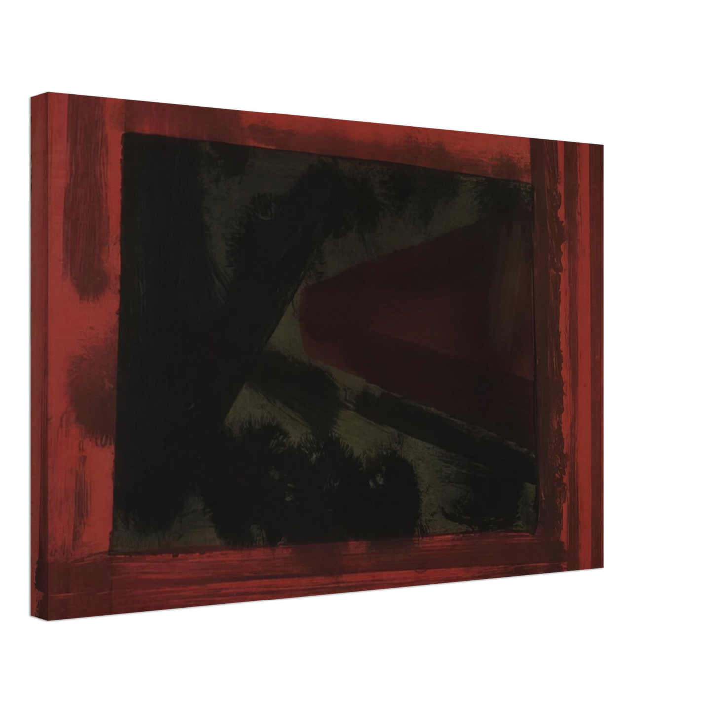 Howard Hodgkin - Here We are in Croydon - 1979 Canvas - 70x100 cm / 28x40 inches-canvas