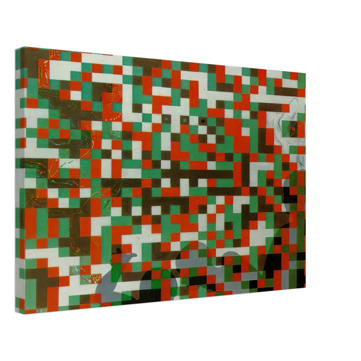 Salvador Dali - CYBERNETIC ODALISQUE Canvas - 40x60 cm / 16x24 inches-canvas