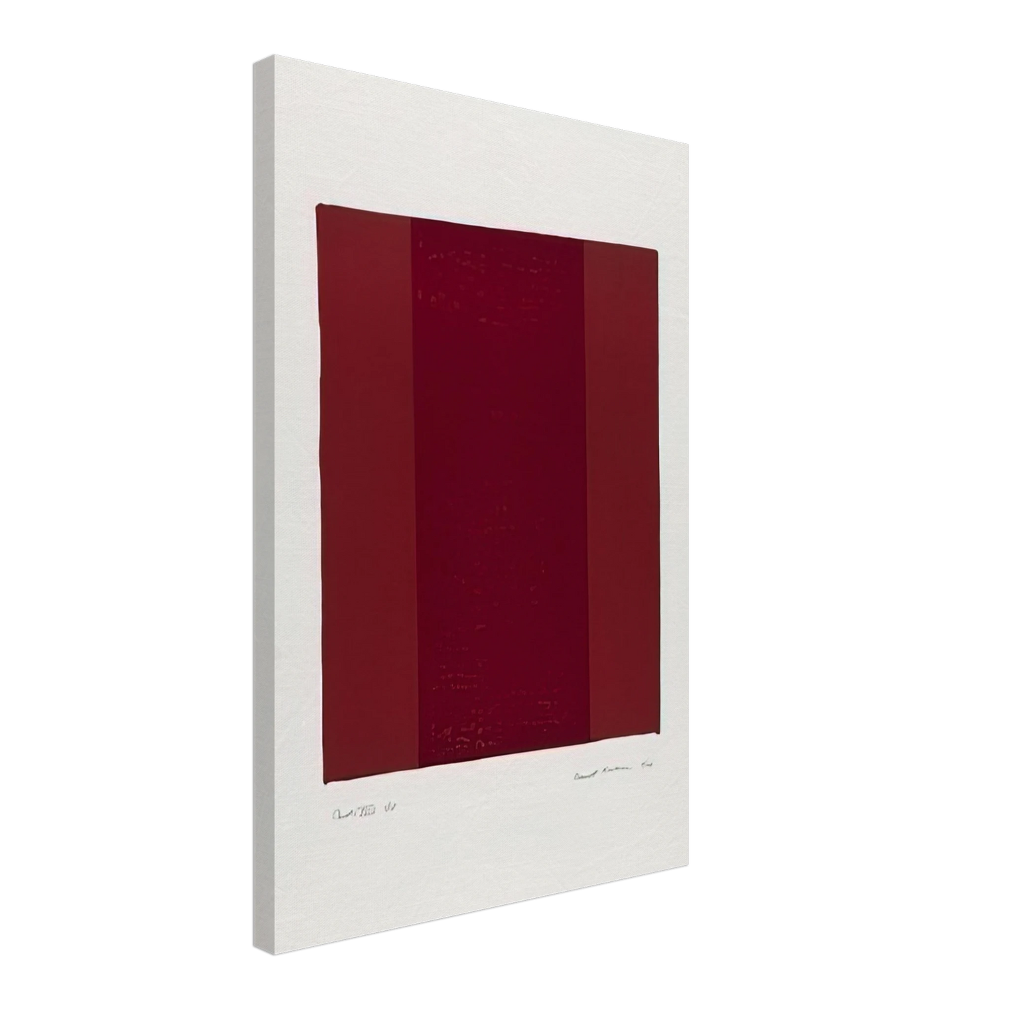 Barnett Newman - Canto XVIII Canvas - 70x100 cm / 28x40 inches-canvas