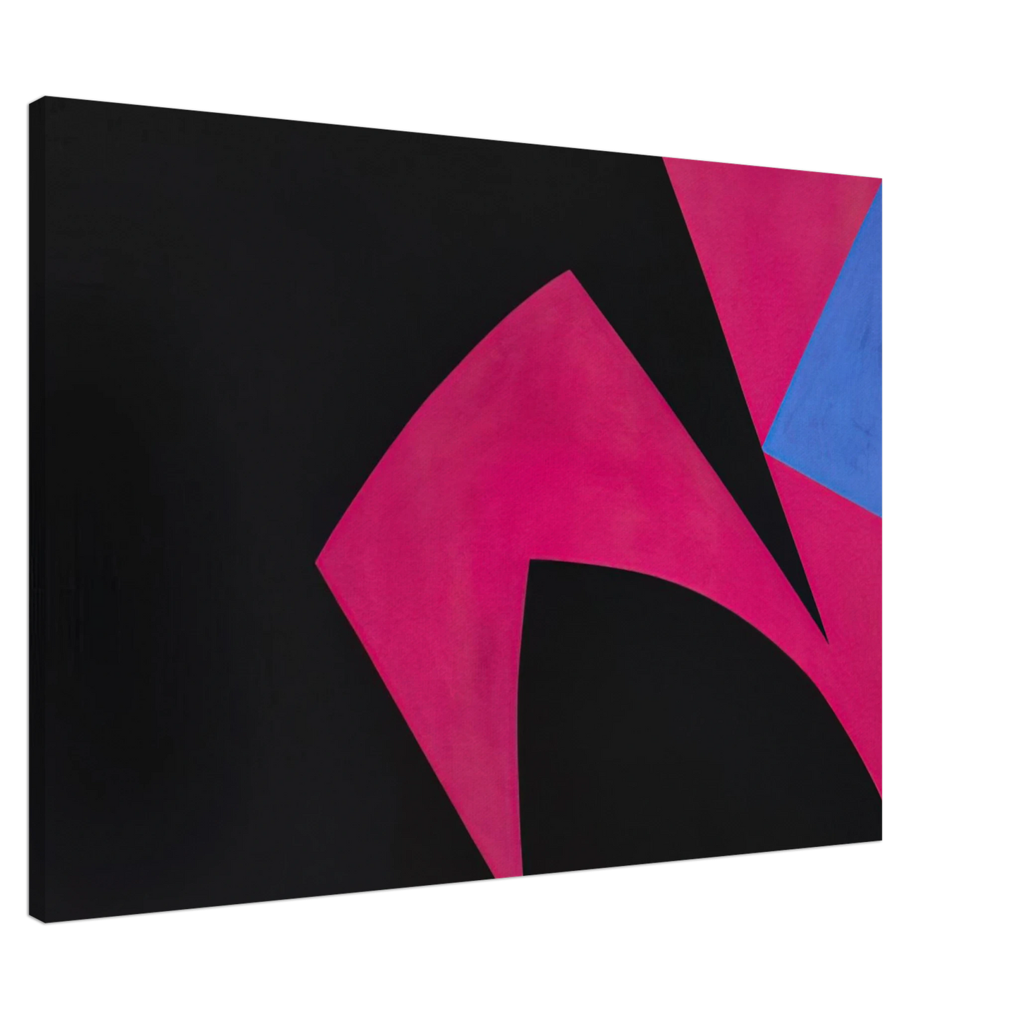 Lorser Feitelson - Magical Space Forms Black, Fuchsia - 1951 Canvas - Default Title-canvas