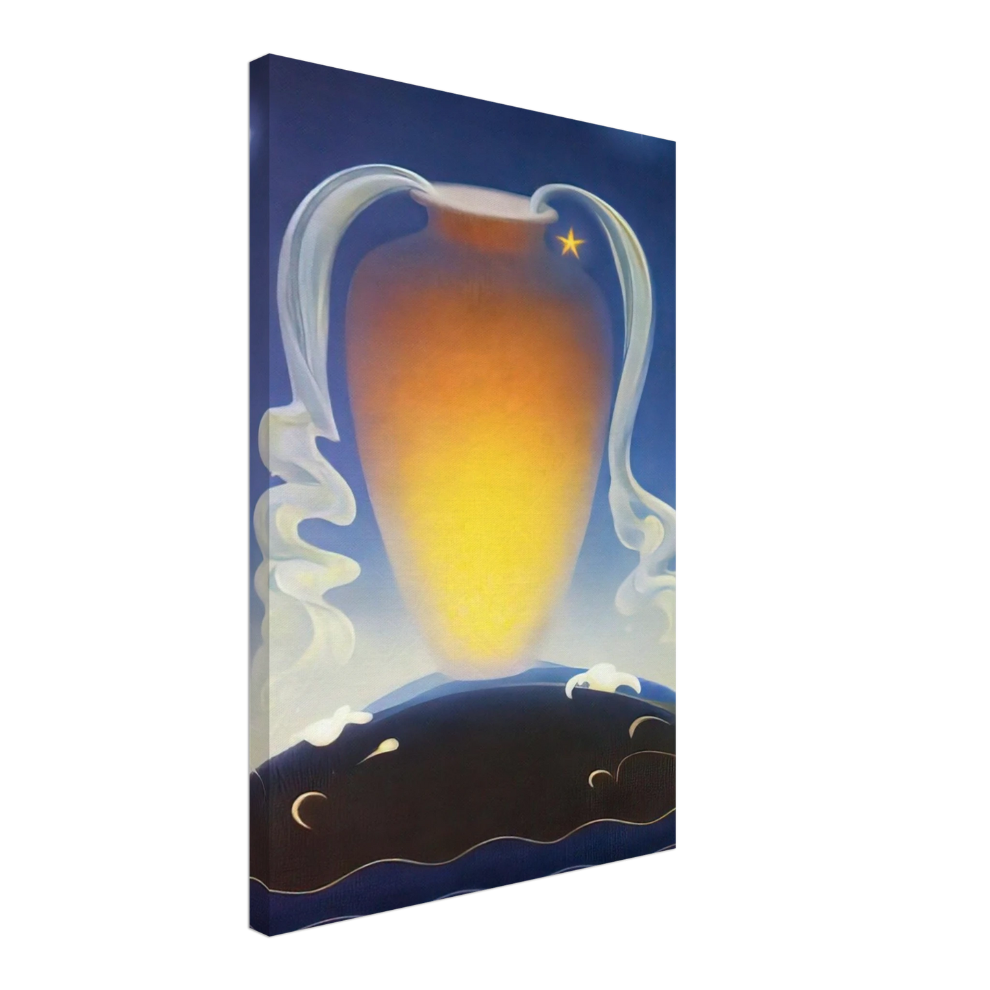 Agnes Lawrence Pelton - Even Song - 1930 Canvas - 40x60 cm / 16x24 inches-canvas
