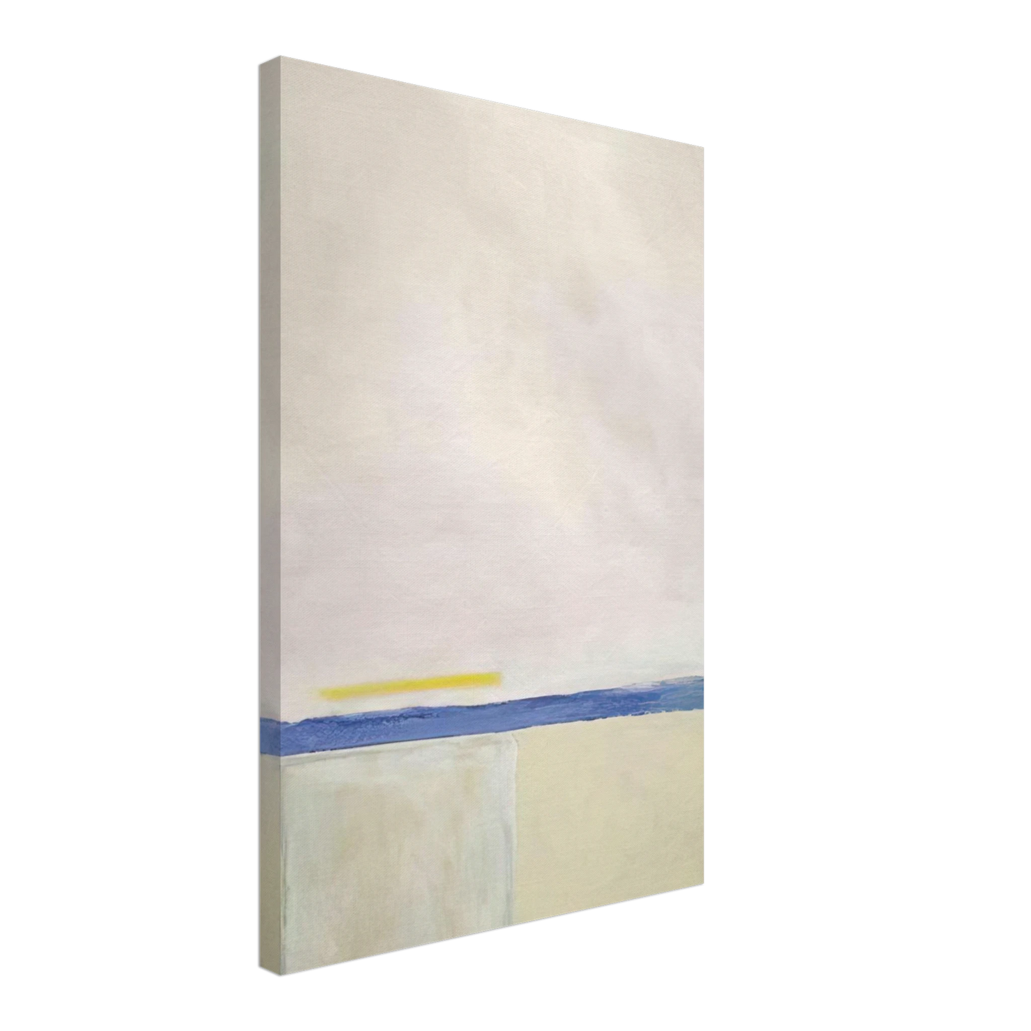Theodoros Stamos - Low White Sun Box - 1965 Canvas - 40x60 cm / 16x24 inches-canvas