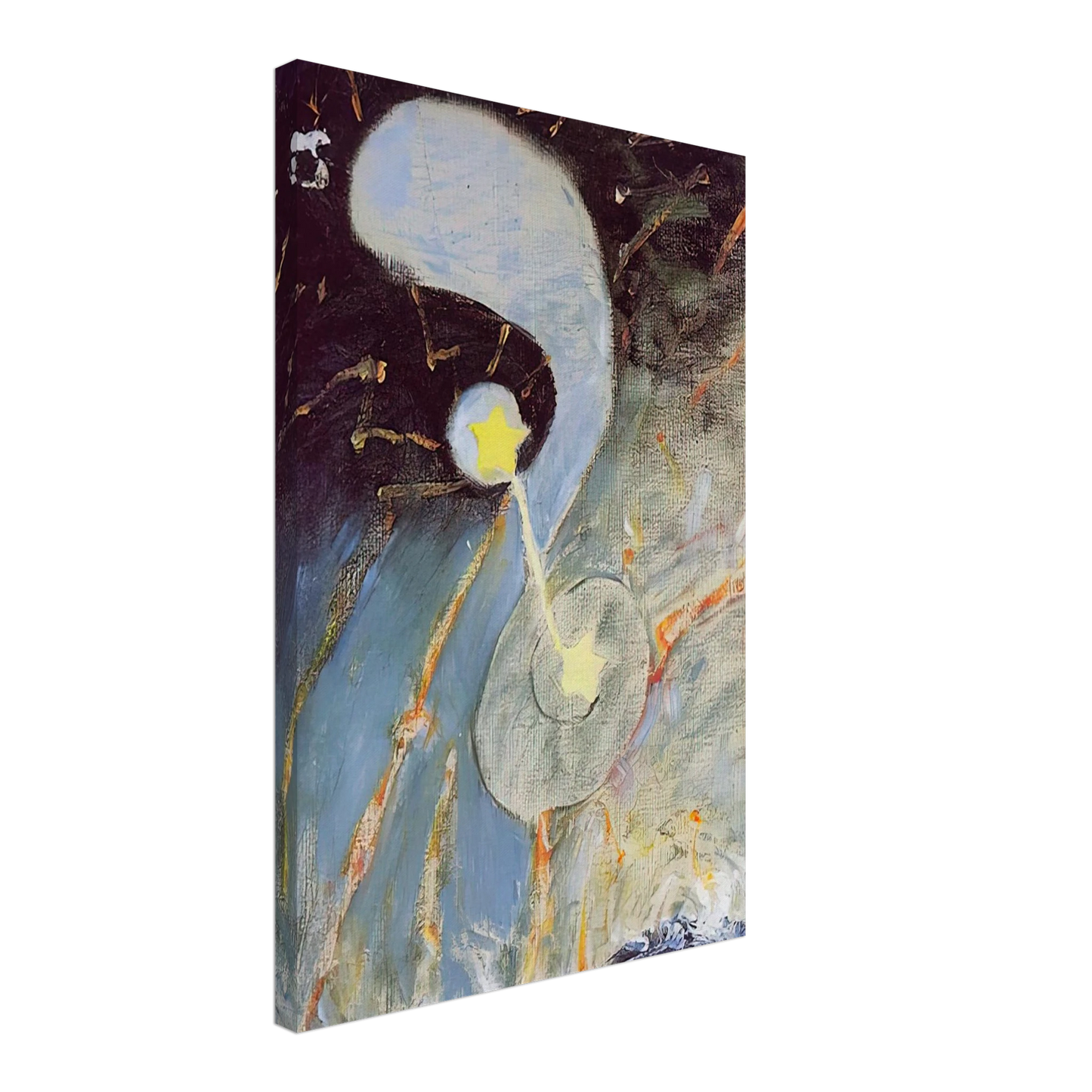 Hilma af Klint - CHAOS NR 2 1906 Canvas - 40x60 cm / 16x24 inches-canvas