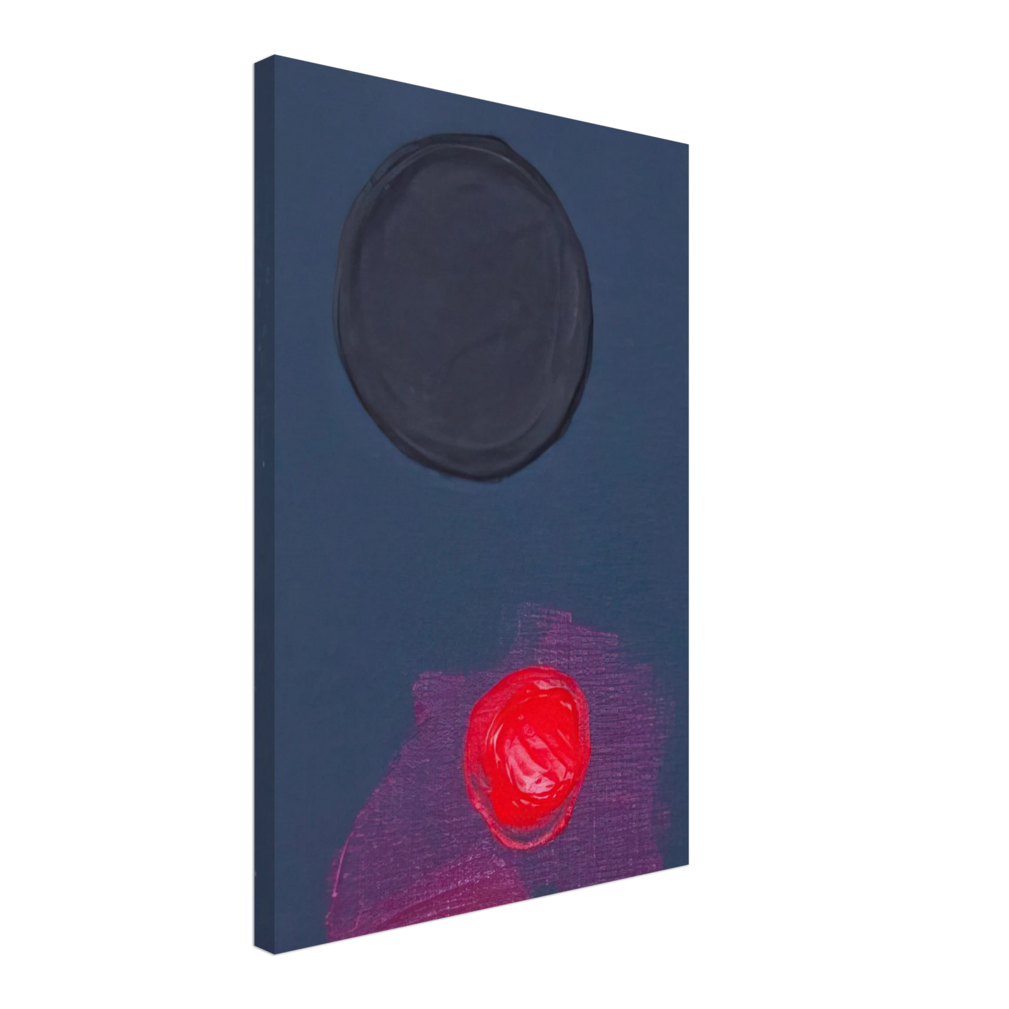 Luis Feito - BAS 1974 Canvas - 70x100 cm / 28x40 inches-canvas