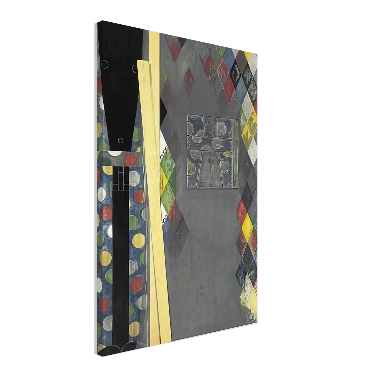 Jasper Johns - BUSHBABY 2004 Canvas - 40x60 cm / 16x24 inches-canvas