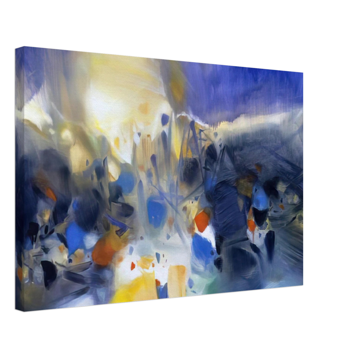 Chu teh Chun - LA VIE QUI ANIME LES NUAGES 2006 Canvas - 40x60 cm / 16x24 inches-canvas