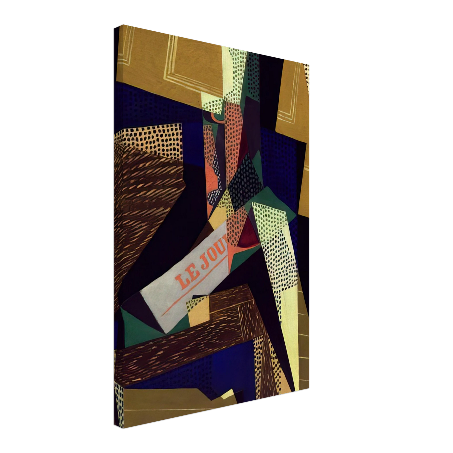 Juan Gris - STILL LIFE 1916 Canvas - 70x100 cm / 28x40 inches-canvas