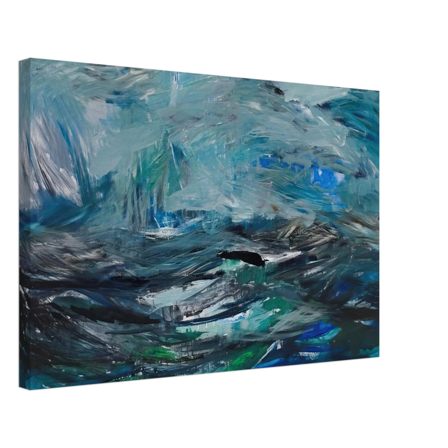 Tove Jansson - Abstract Sea - 1963 Canvas - 70x100 cm / 28x40 inches-canvas