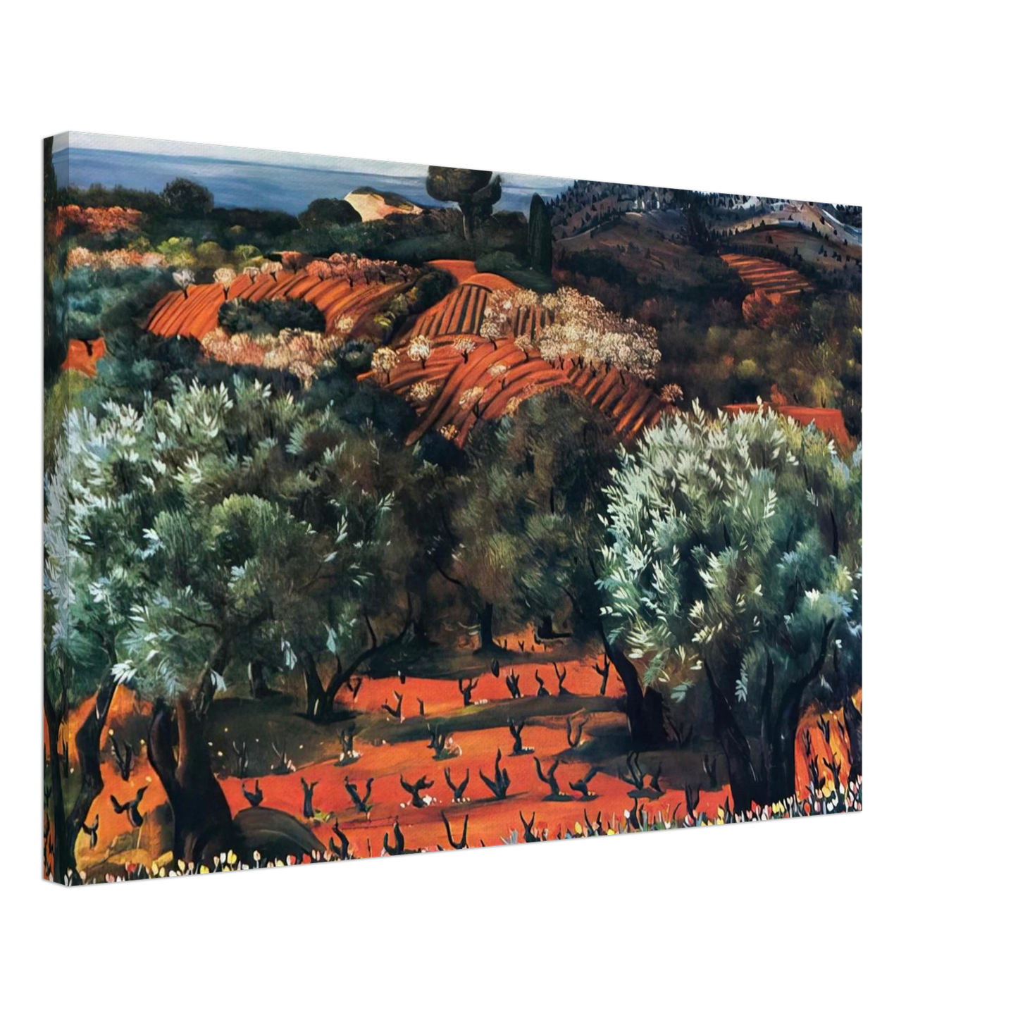 Moise Kisling - NOT IDENTIFIED 15 Canvas - 40x60 cm / 16x24 inches-canvas