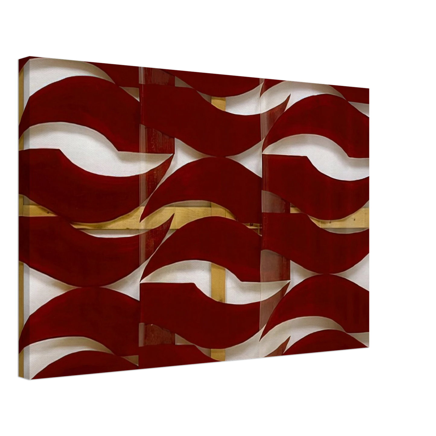 Carla Accardi - Rosso scuro - 1974 Canvas - 70x100 cm / 28x40 inches-canvas