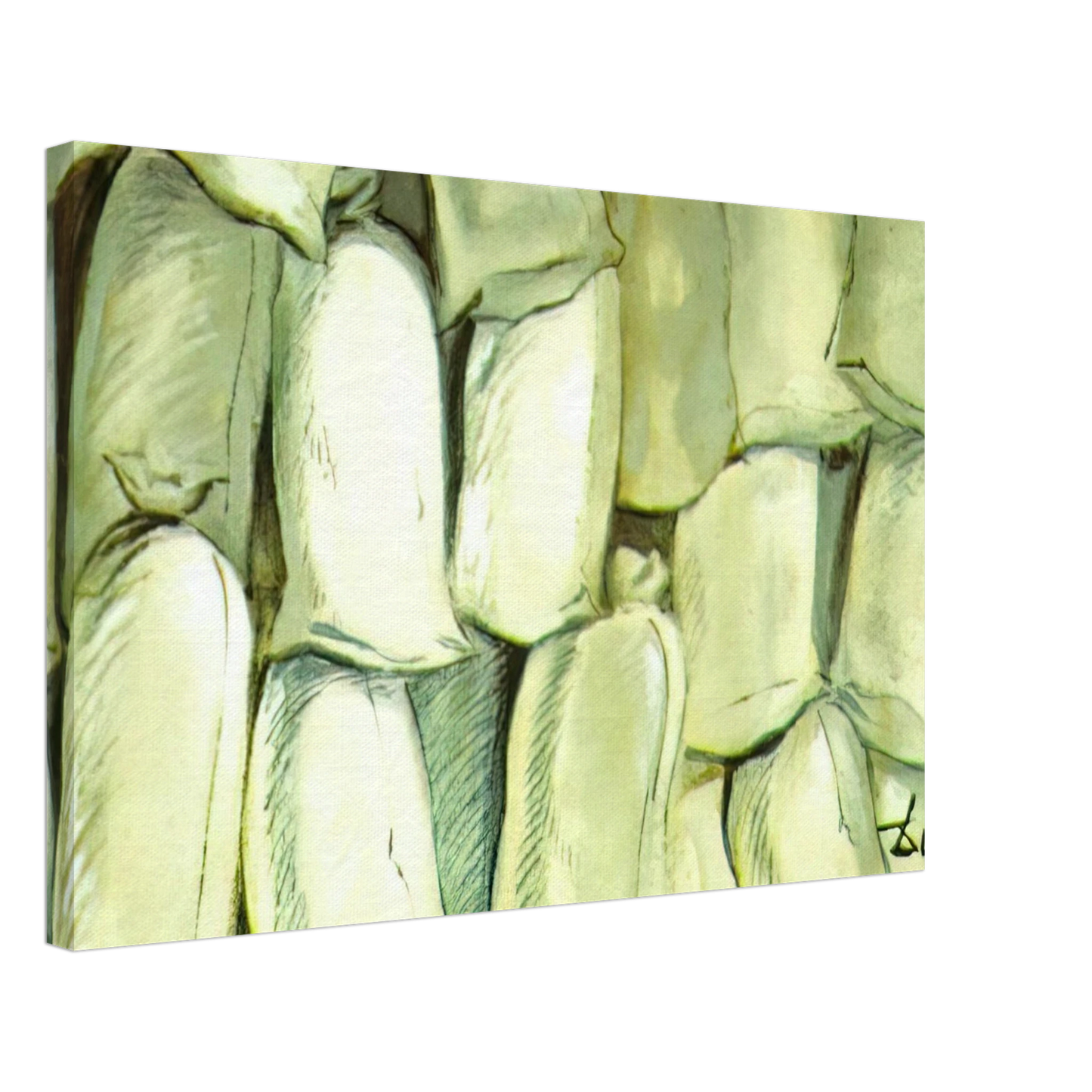 Salvador Dali - SET DESIGN FOR THE BALLET LOS SACOS DEL MOLINERO 3 Canvas - 40x60 cm / 16x24 inches-canvas