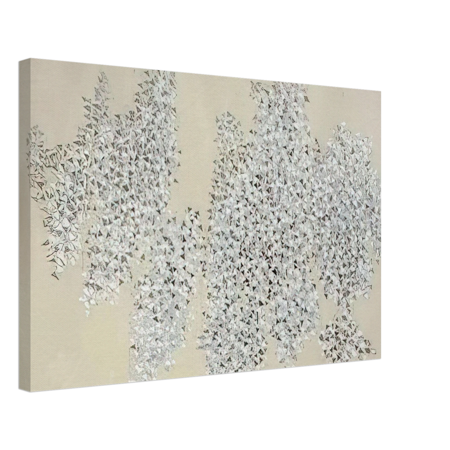 Robert Goodnough - Shapes Movement H - 1984 Canvas - 70x100 cm / 28x40 inches-canvas