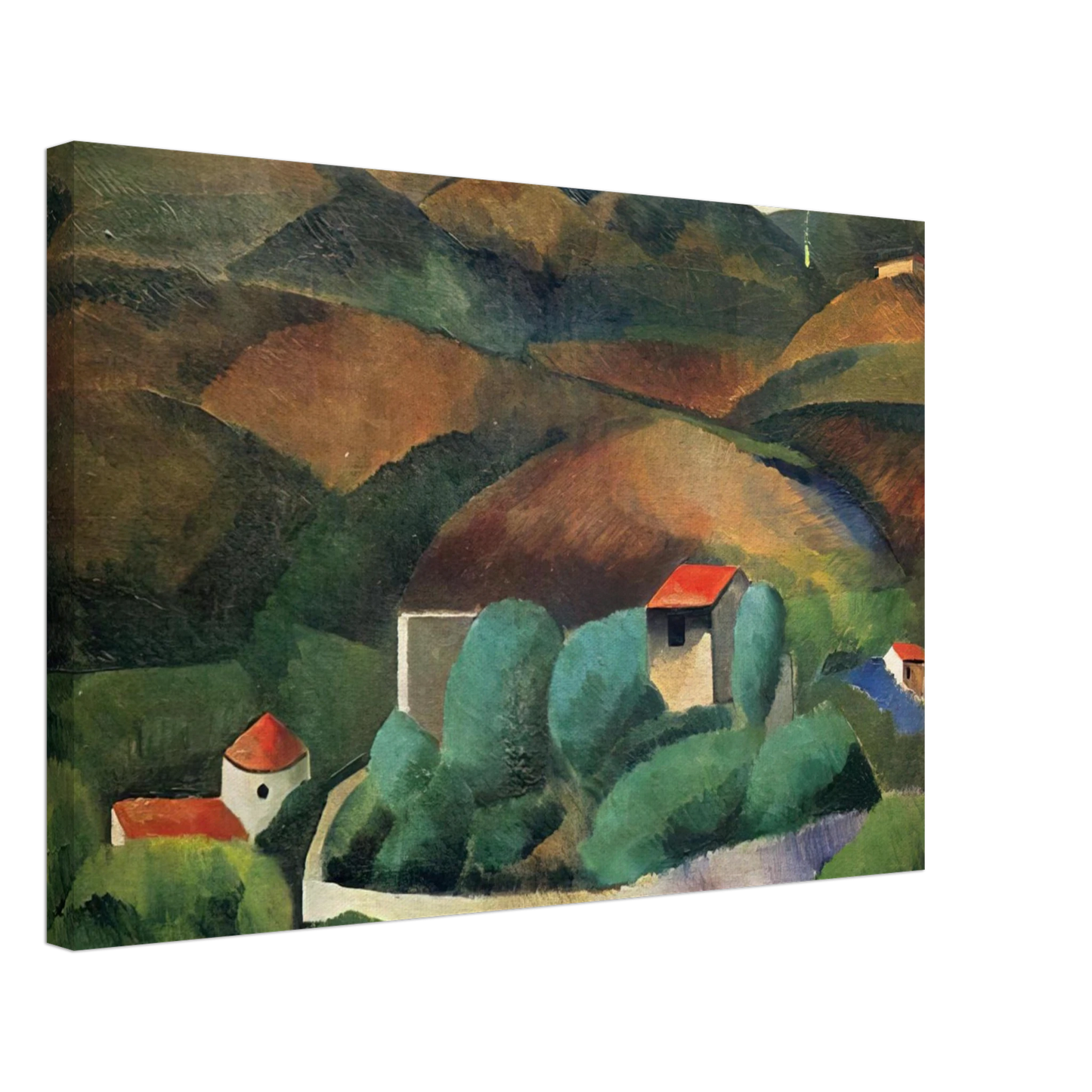 Moise Kisling - NOT IDENTIFIED 1913 Canvas - 40x60 cm / 16x24 inches-canvas