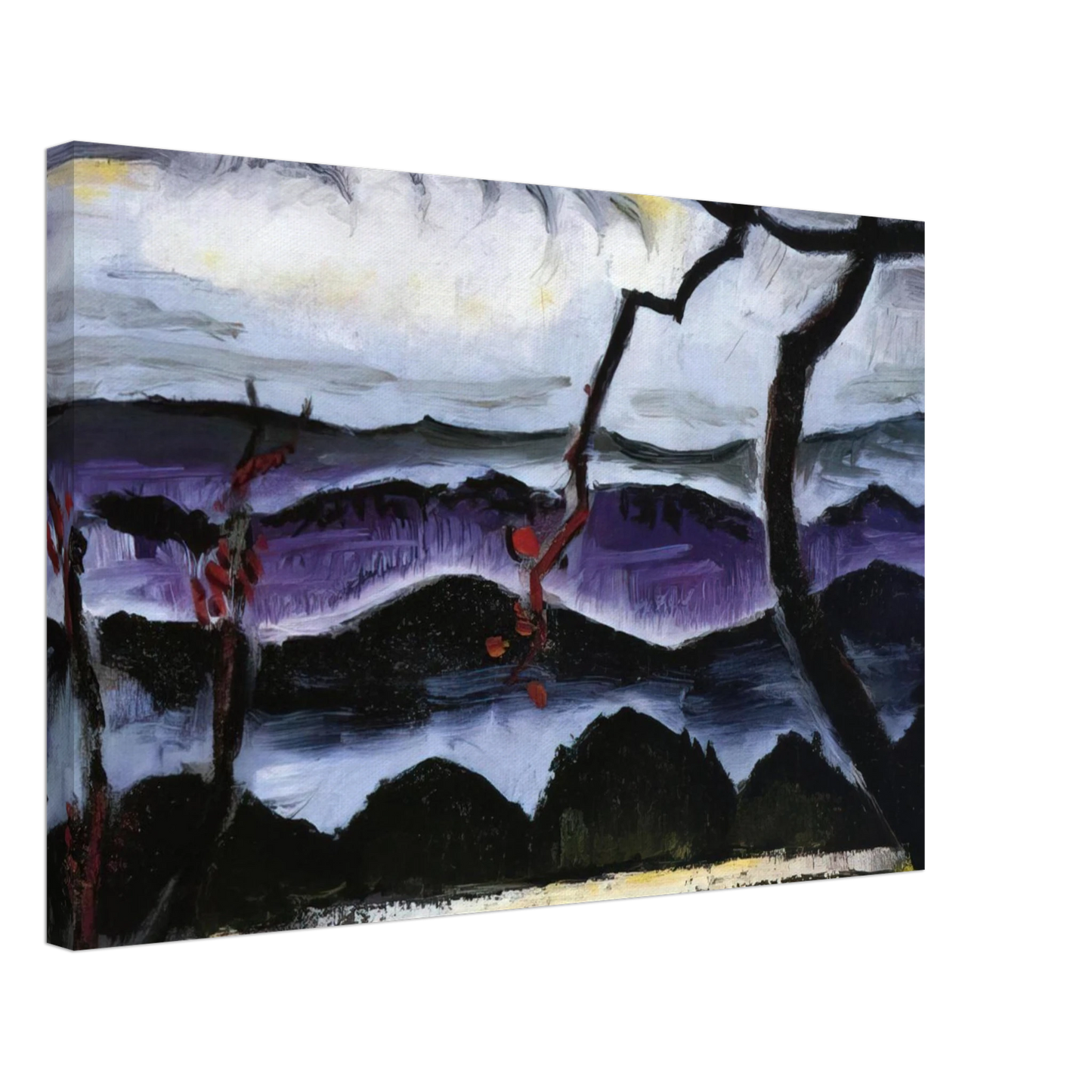 Man Ray - HILLS Canvas - 70x100 cm / 28x40 inches-canvas