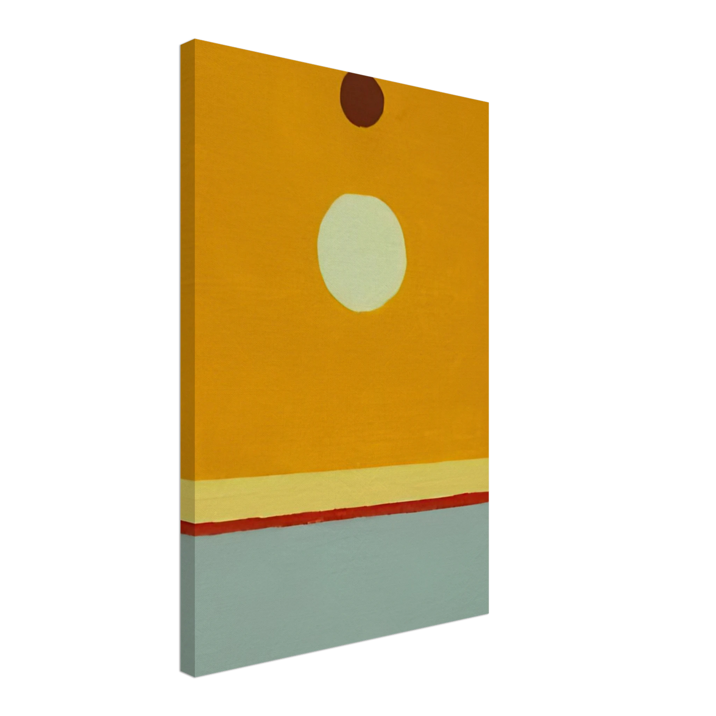 Etel Adnan - Untitled - 2014 Canvas - 40x60 cm / 16x24 inches-canvas