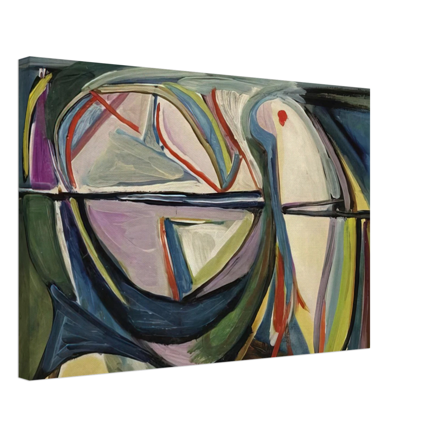 Bram van Velde - Untitled - 1948 Canvas - 70x100 cm / 28x40 inches-canvas