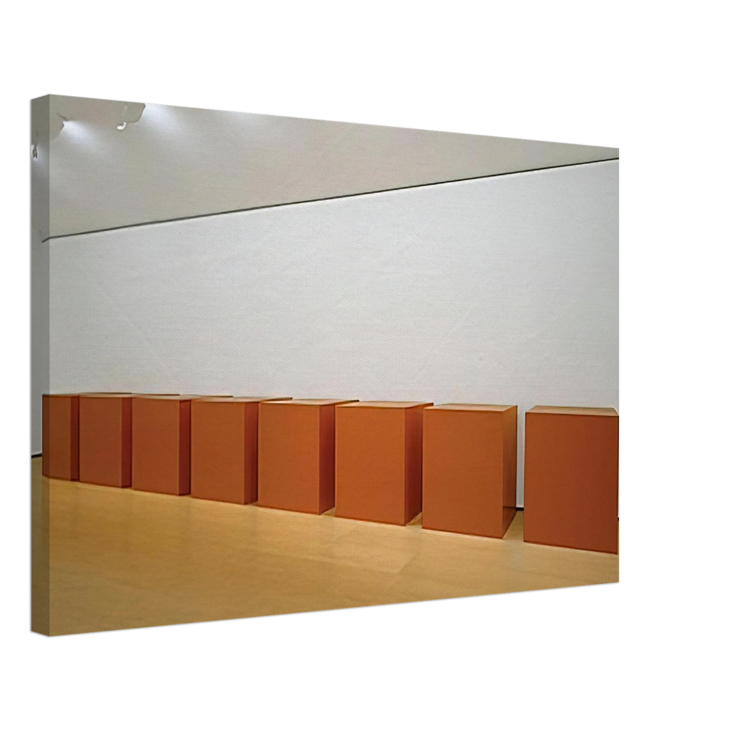 Donald Judd - Untitled - 1971 Canvas - 40x60 cm / 16x24 inches-canvas