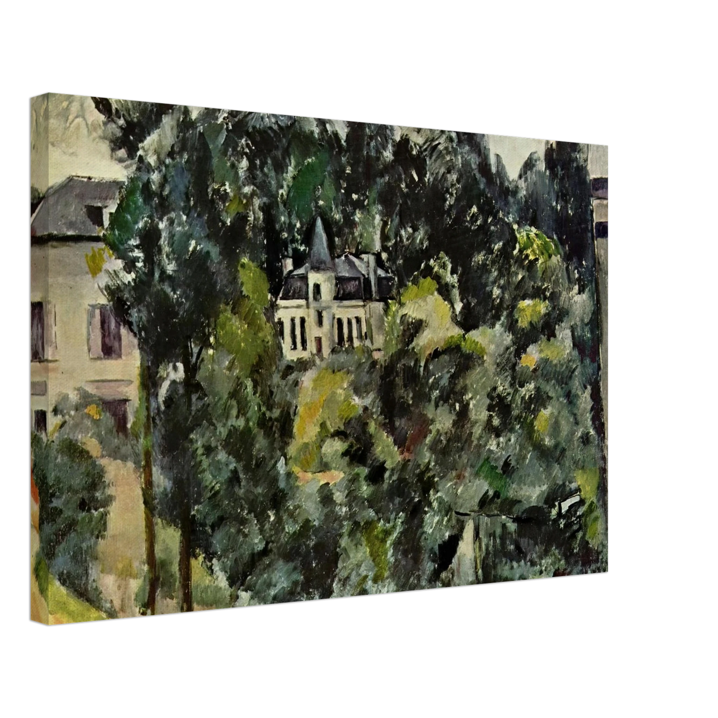Paul Cezanne - Castle of Marines Canvas - 70x100 cm / 28x40 inches-canvas