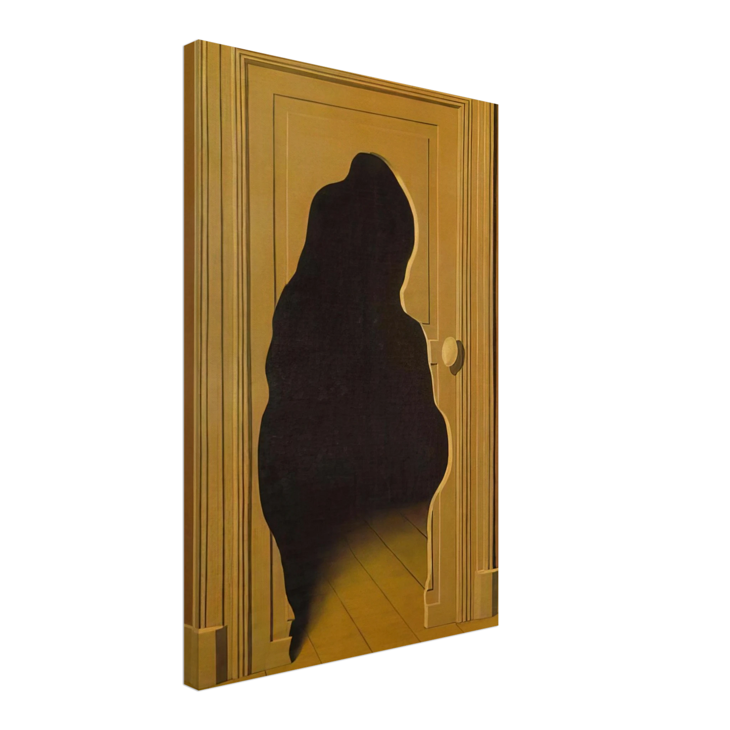 Rene Magritte - UNEXPECTED ANSWER 1933 Canvas - 40x60 cm / 16x24 inches-canvas